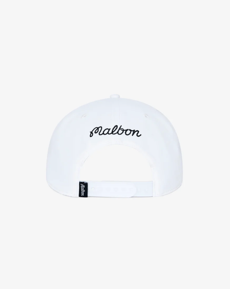MALBON M SNAPBACK | WHITE