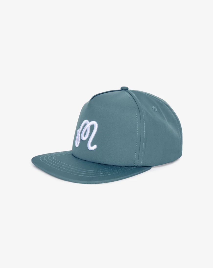 MALBON M SNAPBACK | AEGEAN BLUE