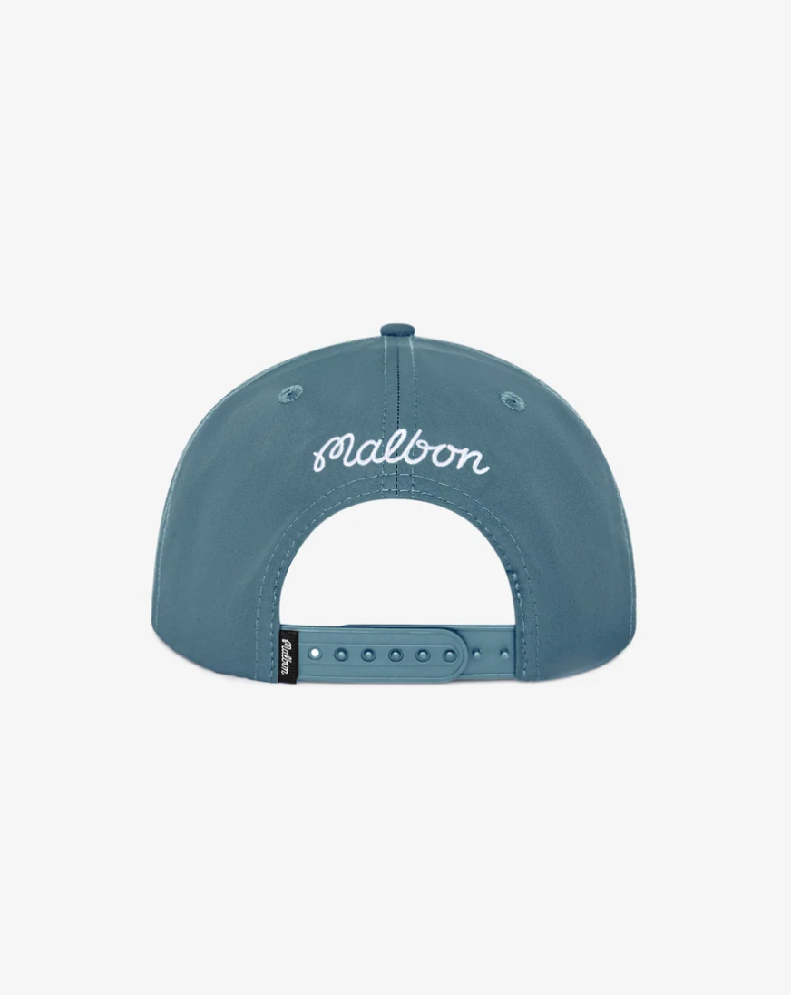 MALBON M SNAPBACK | AEGEAN BLUE