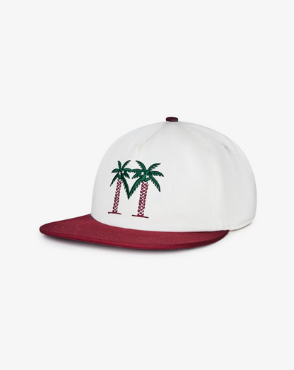MALBON PALMA DRIVE SNAPBACK | WHISPER WHITE