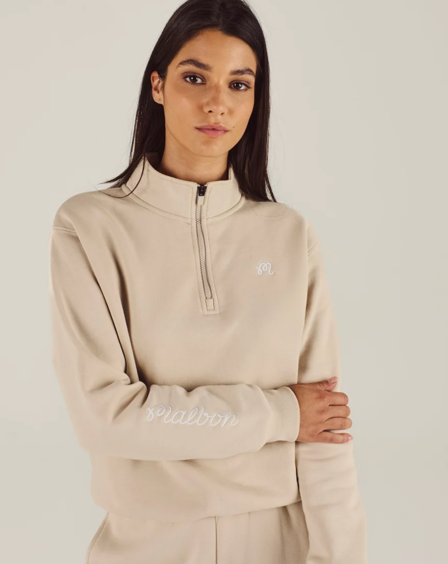 MALBON DELILAH SWEATSHIRT | DOVE GREY