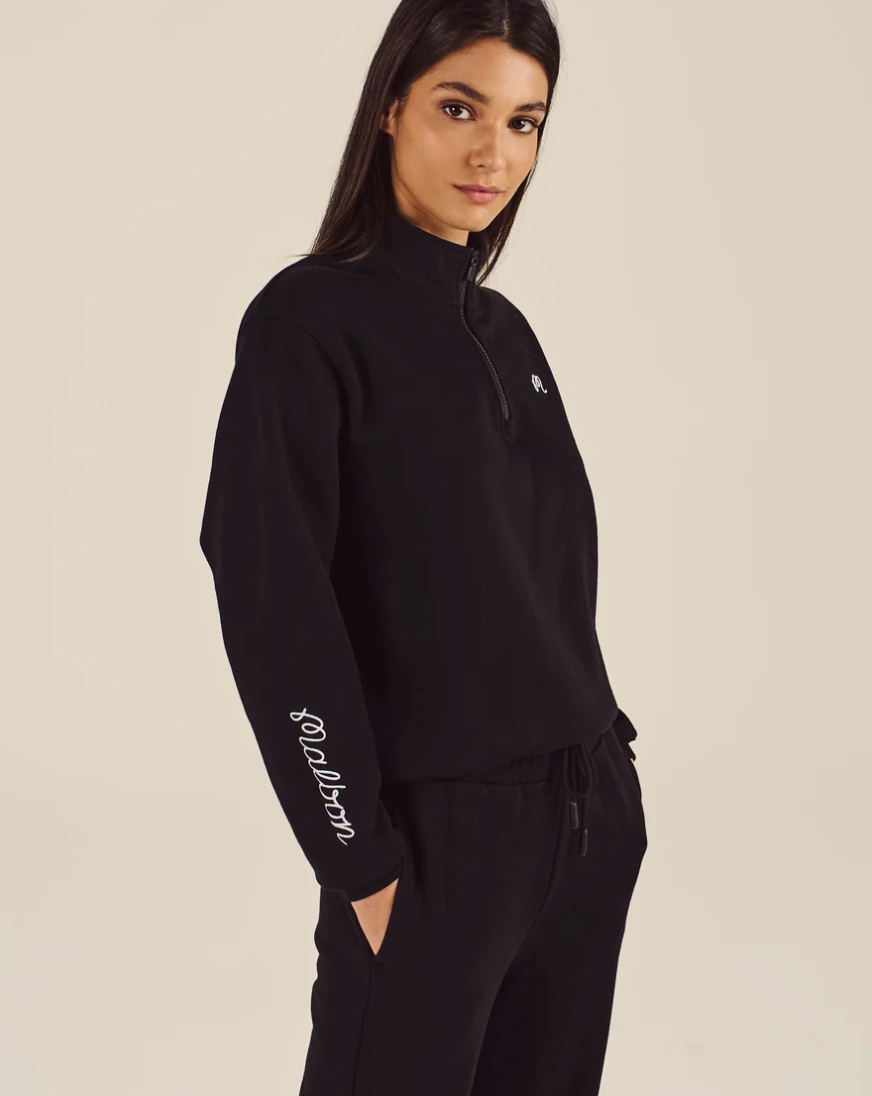 MALBON DELILAH SWEATSHIRT | BLACK