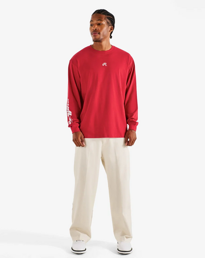 MALBON MOUNTAIN GORSE TEE | SCARLET