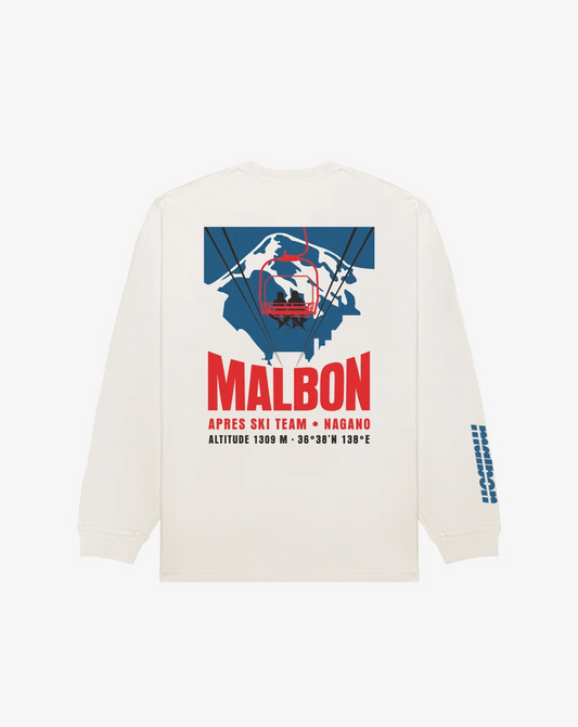 MALBON MOUNTAIN GORSE TEE | IVORY