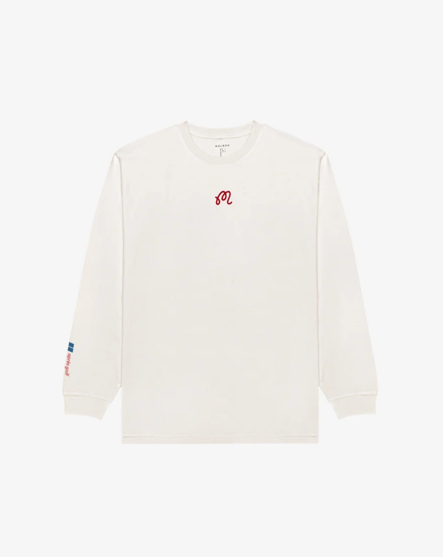 MALBON MOUNTAIN GORSE TEE | IVORY