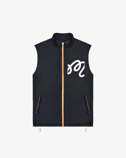 MALBON MOUNTAIN VEST | BLACK