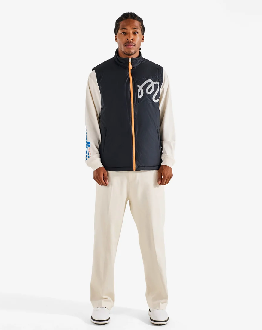 MALBON MOUNTAIN VEST | BLACK