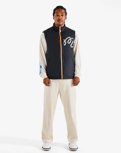MALBON MOUNTAIN VEST | BLACK