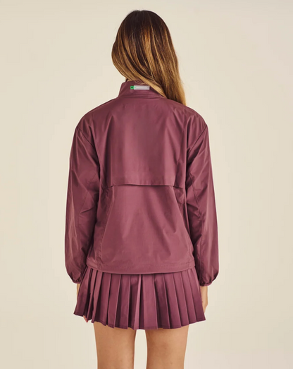 MALBON TABITHA PULLOVER | PLUM WINE