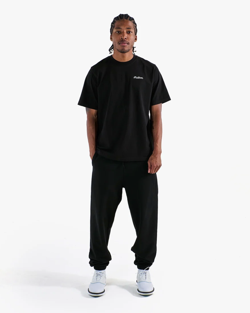 MALBON BERMUDA BALDWIN TEE | BLACK
