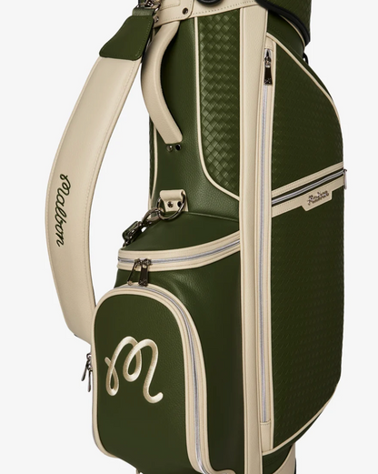 MALBON ARTIGIANALE STAND BAG | CYPRESS GREEN