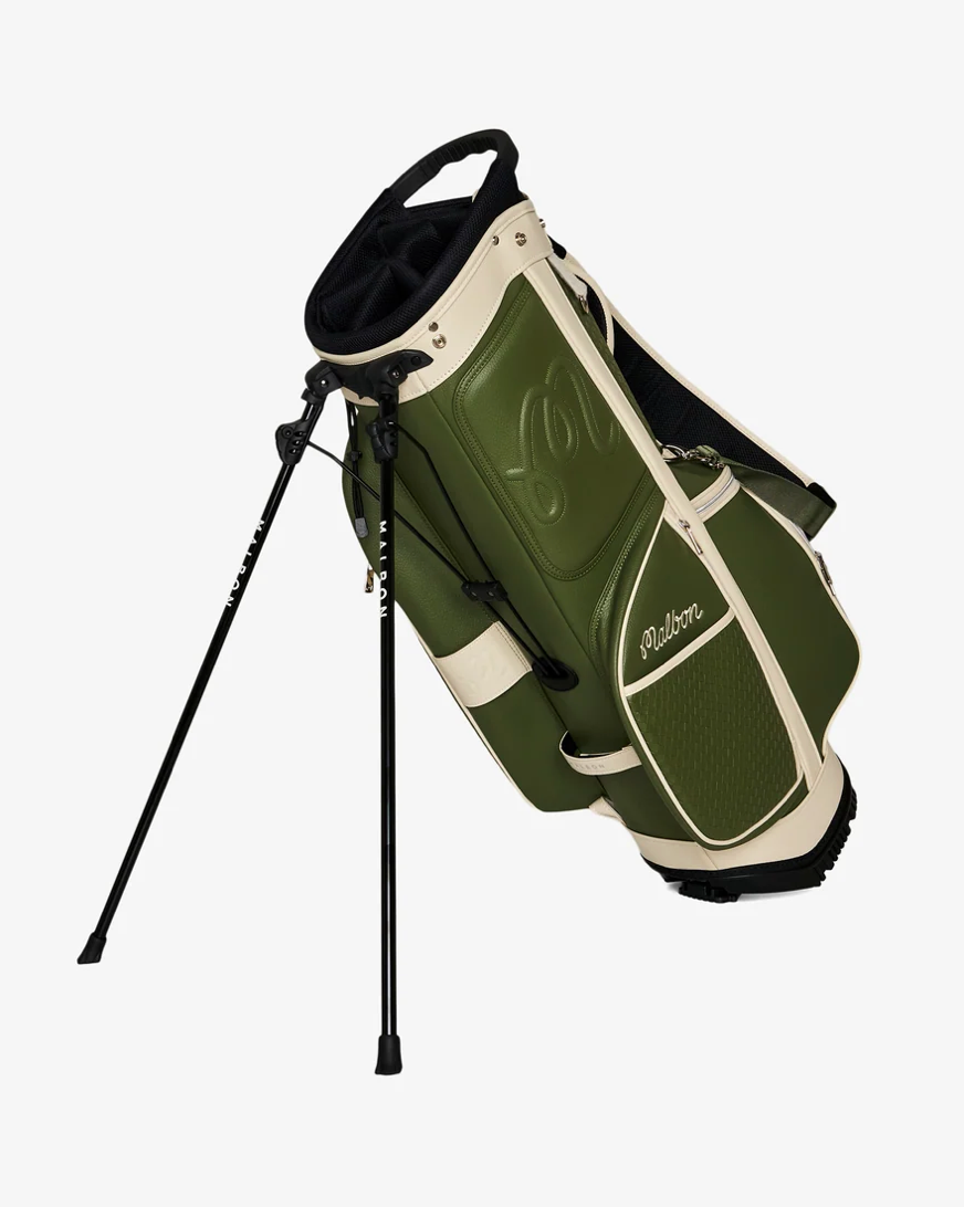 MALBON ARTIGIANALE STAND BAG | CYPRESS GREEN