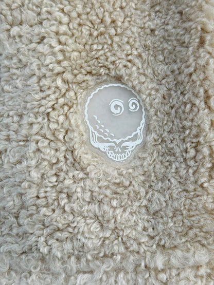MALBON GRATEFUL DEAD LONG VACATION QUARTER ZIP | HEATHER OATMEAL