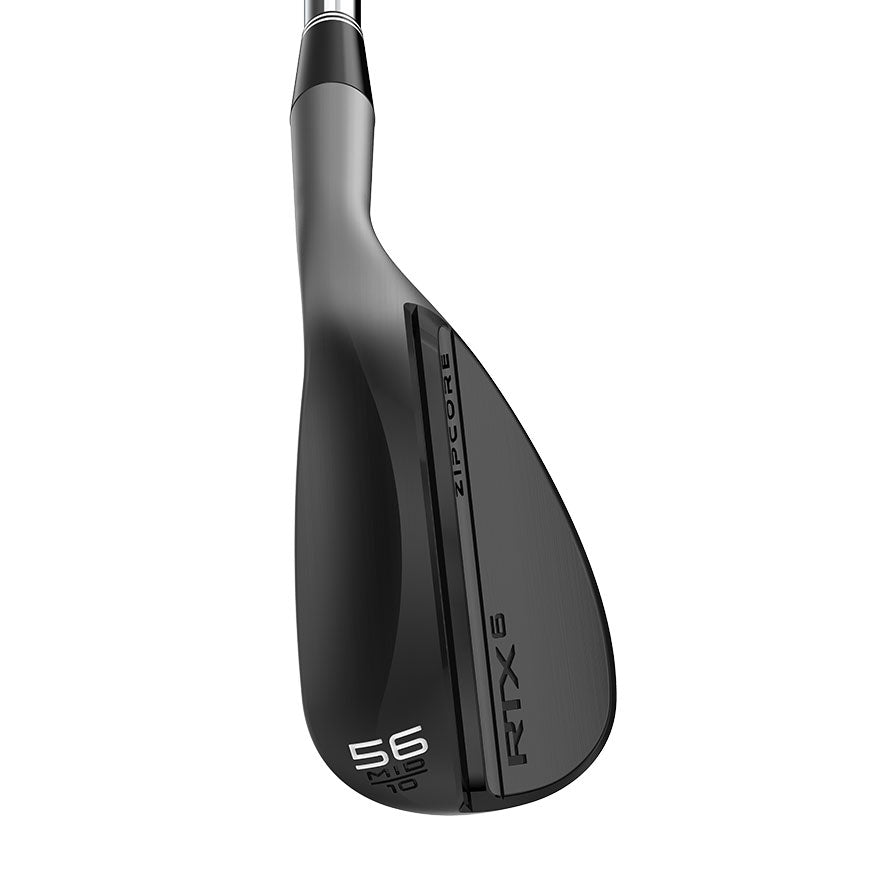 Cleveland RTX6 ZipCore Black Satin Wedge (RH & LH) - Mid bounce