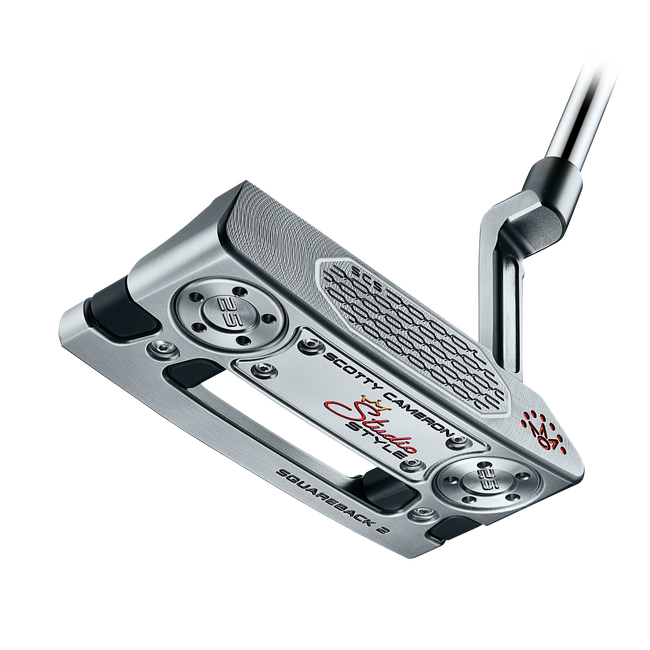 New Scotty Cameron Studio Style Squareback 2 Long Design Putter (Right Handed)