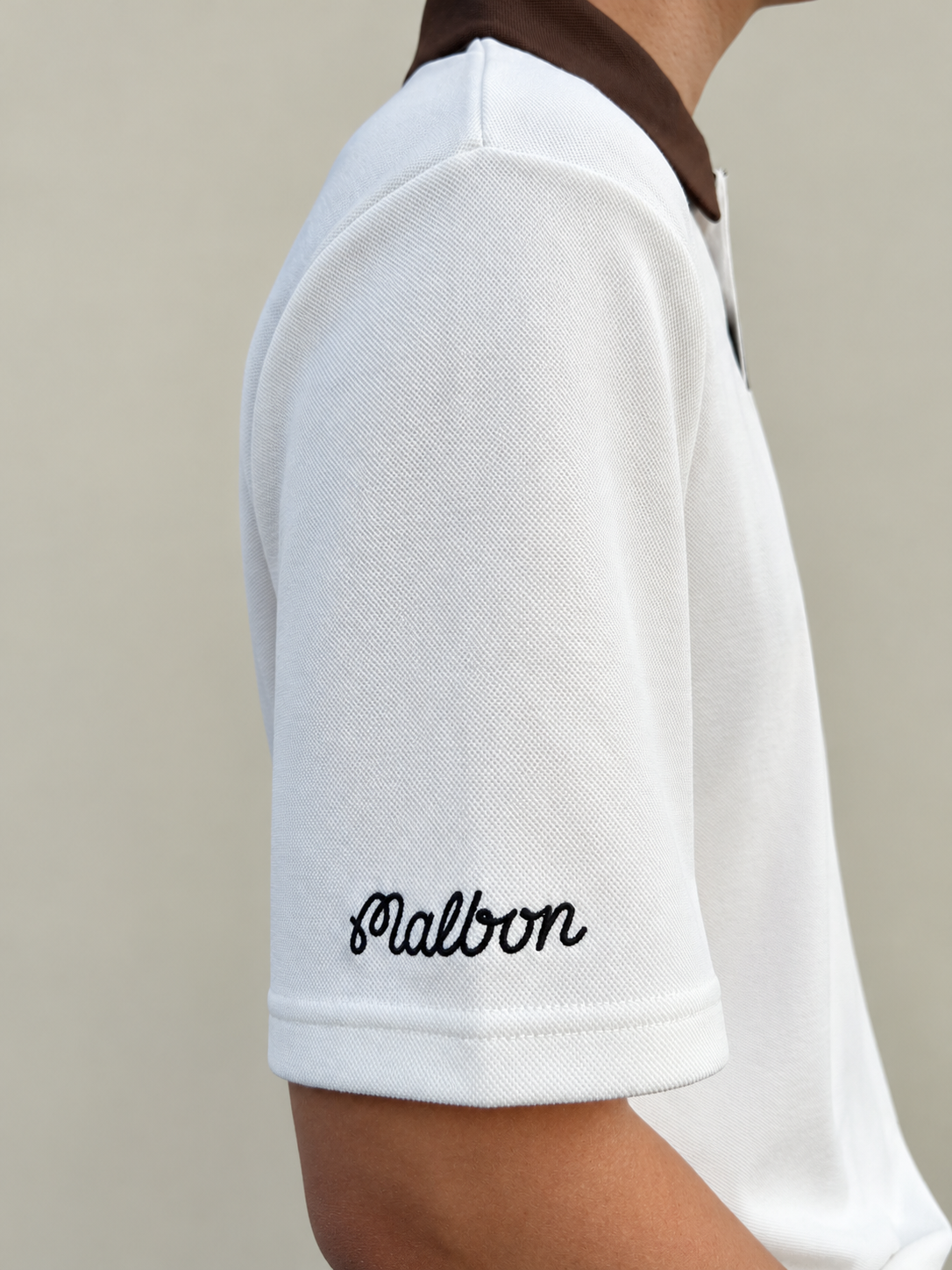 MALBON Grateful Dead Fairway Dancing Buckets Polo | IVORY