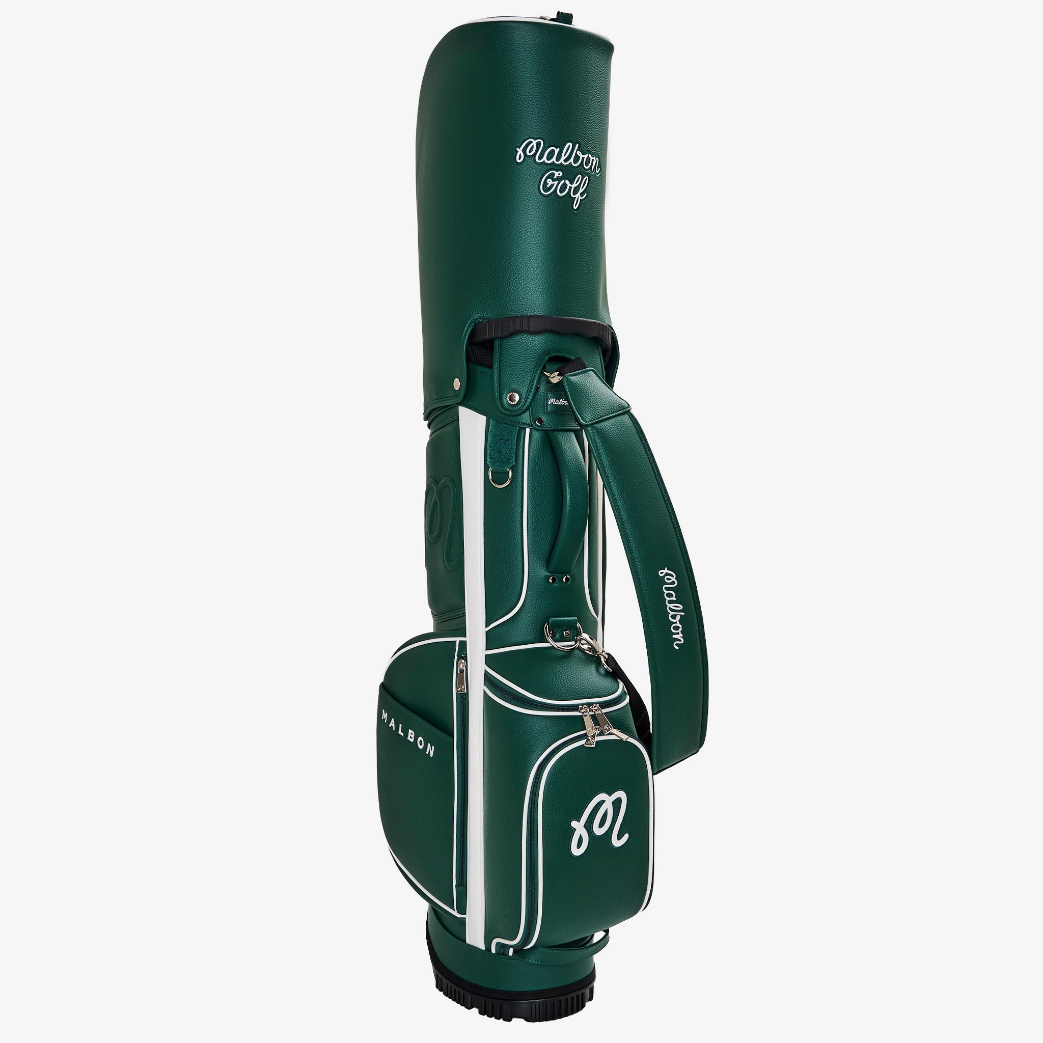 MALBON CART BAG | BLACK – Yesgolfshop.com
