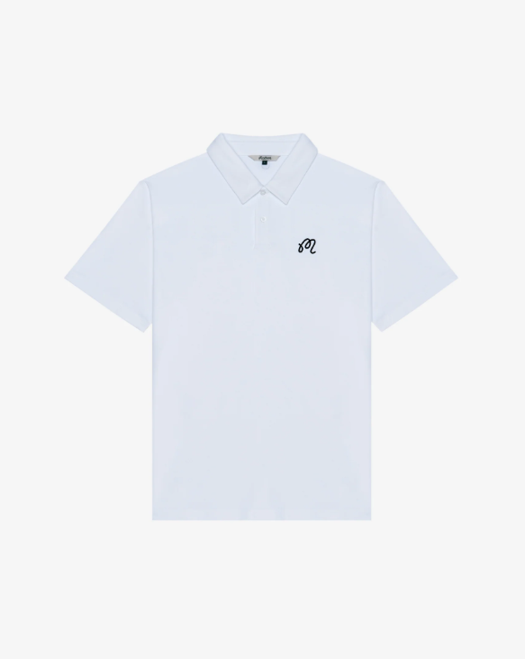 MALBON FAIRWAY POLO | WHITE