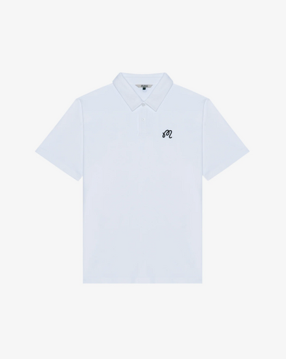 MALBON FAIRWAY POLO | WHITE