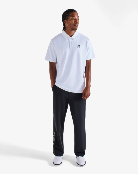 MALBON FAIRWAY POLO | WHITE