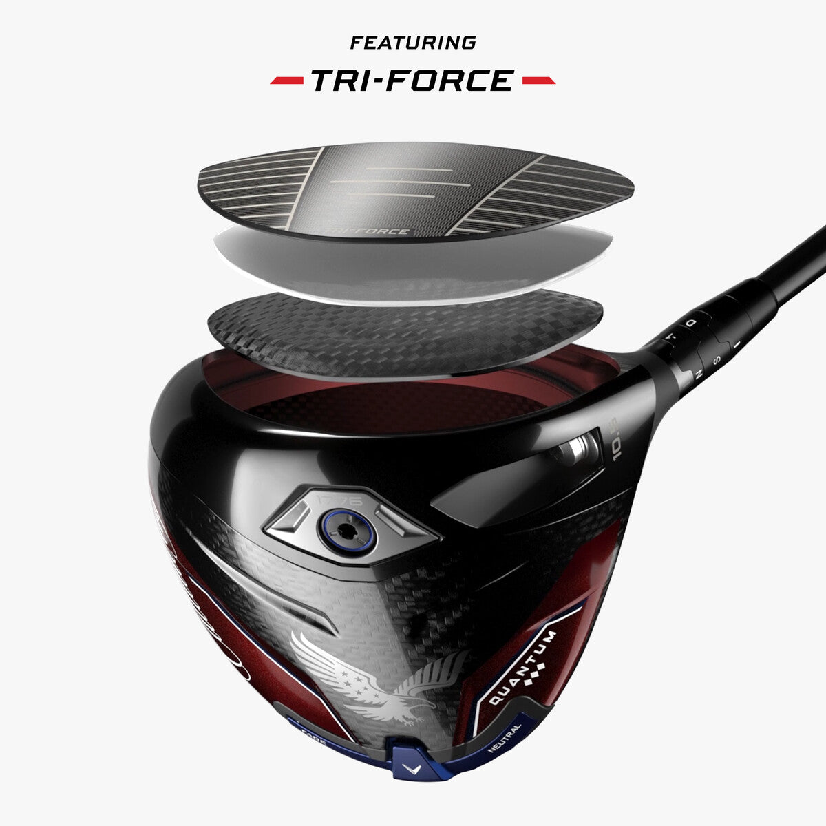 USA 250 Quantum Triple Diamond Driver